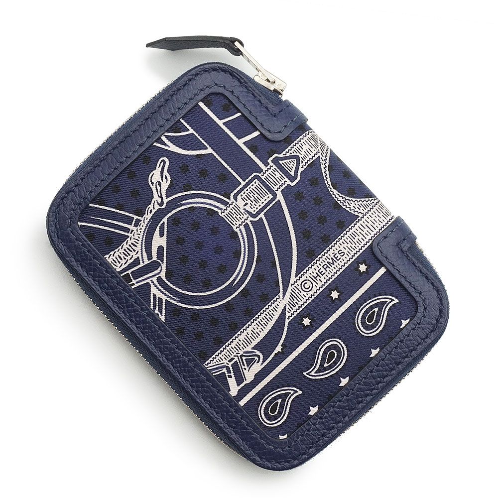 エルメス ソワクール エプロン ドール バンダナ コンパクトウォレット  