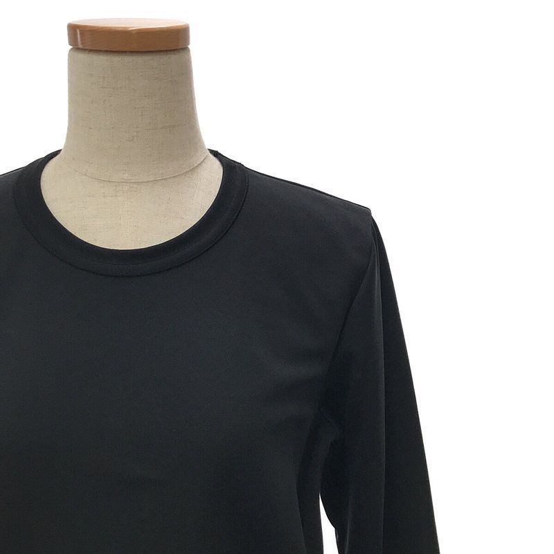 COMME des GARCONS - 【美品】  COMME des GARCONS / コムデギャルソン | 2020SS / AD2019 | Orlando / オルランド ポリエステル 変形 カットソー | S | ブラック | レディース COMME des GARCONS / コムデギャルソン | 2020SS / AD2019