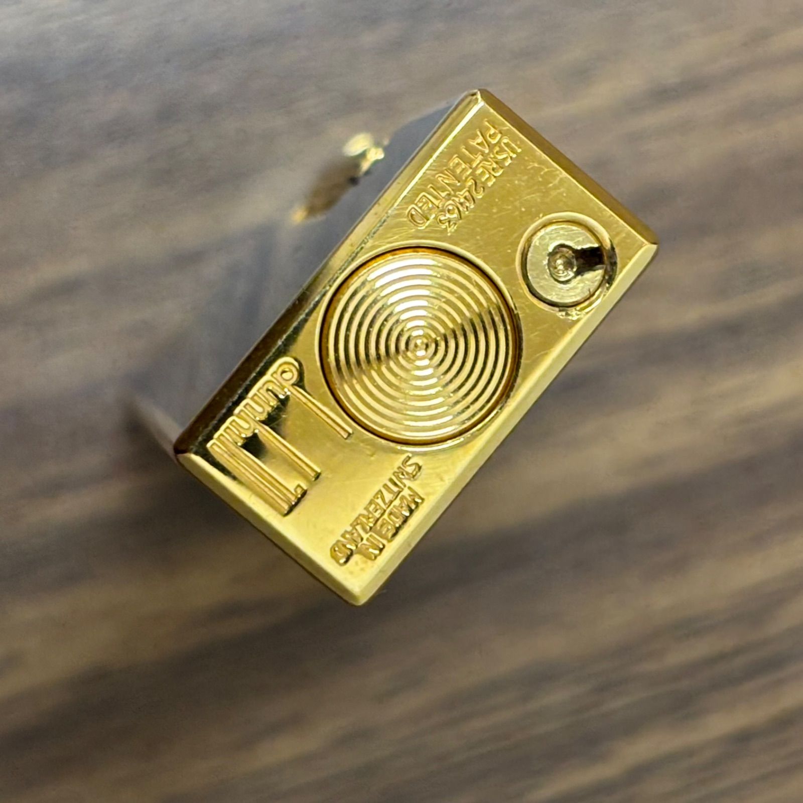 ◎dunhill ダンヒル ガスライター ヴィンテージ ローラー式 ブルー 