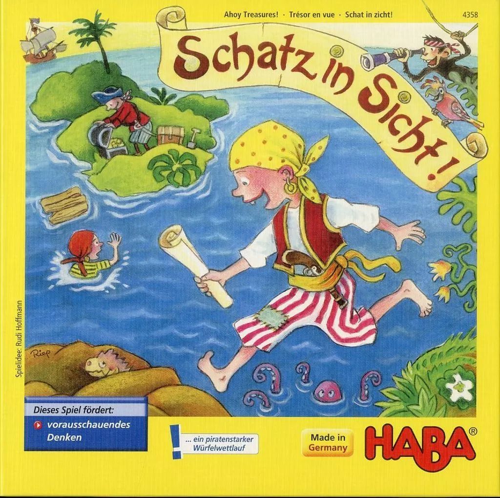 ボードゲーム お宝はまぢか 多言語版 Schatz in Sicht