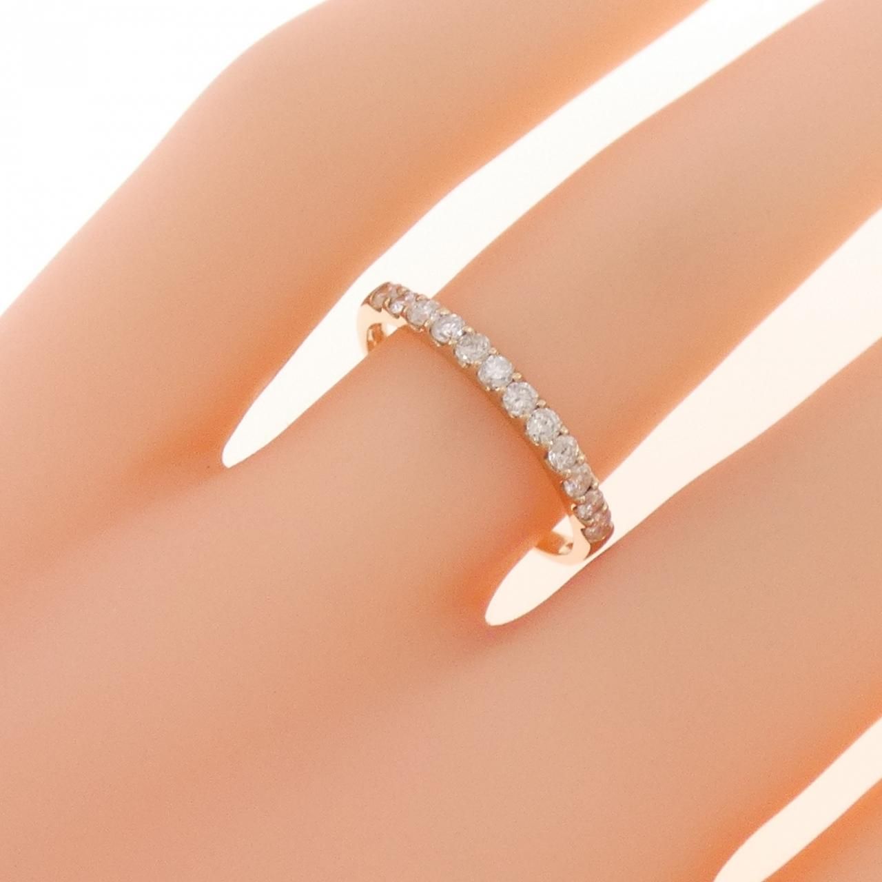 K18PGダイヤモンドリング ５号 K18PGダイヤモンドリング 5号 K18PG ダイヤモンド リング 0.30CT 0.1