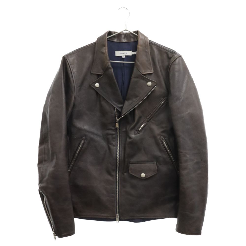 nonnative (ノンネイティブ) カウレザー ダブルライダース