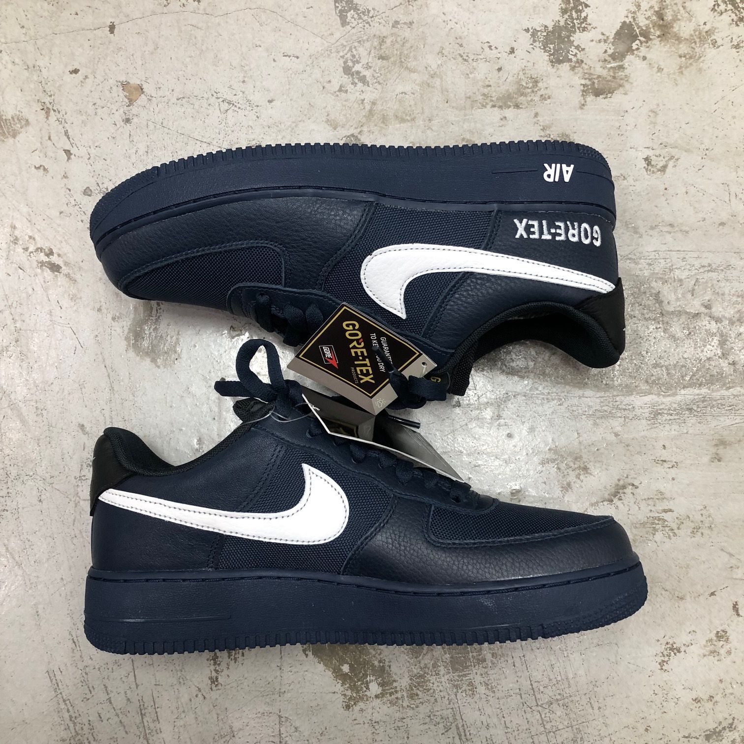 新品 国内正規 Nike Air Force 1 Low Gore-Tex Navy CK2630-400 ゴアテックス エアフォース スニーカー ナイキ  27cm 64279A1 - メルカリ