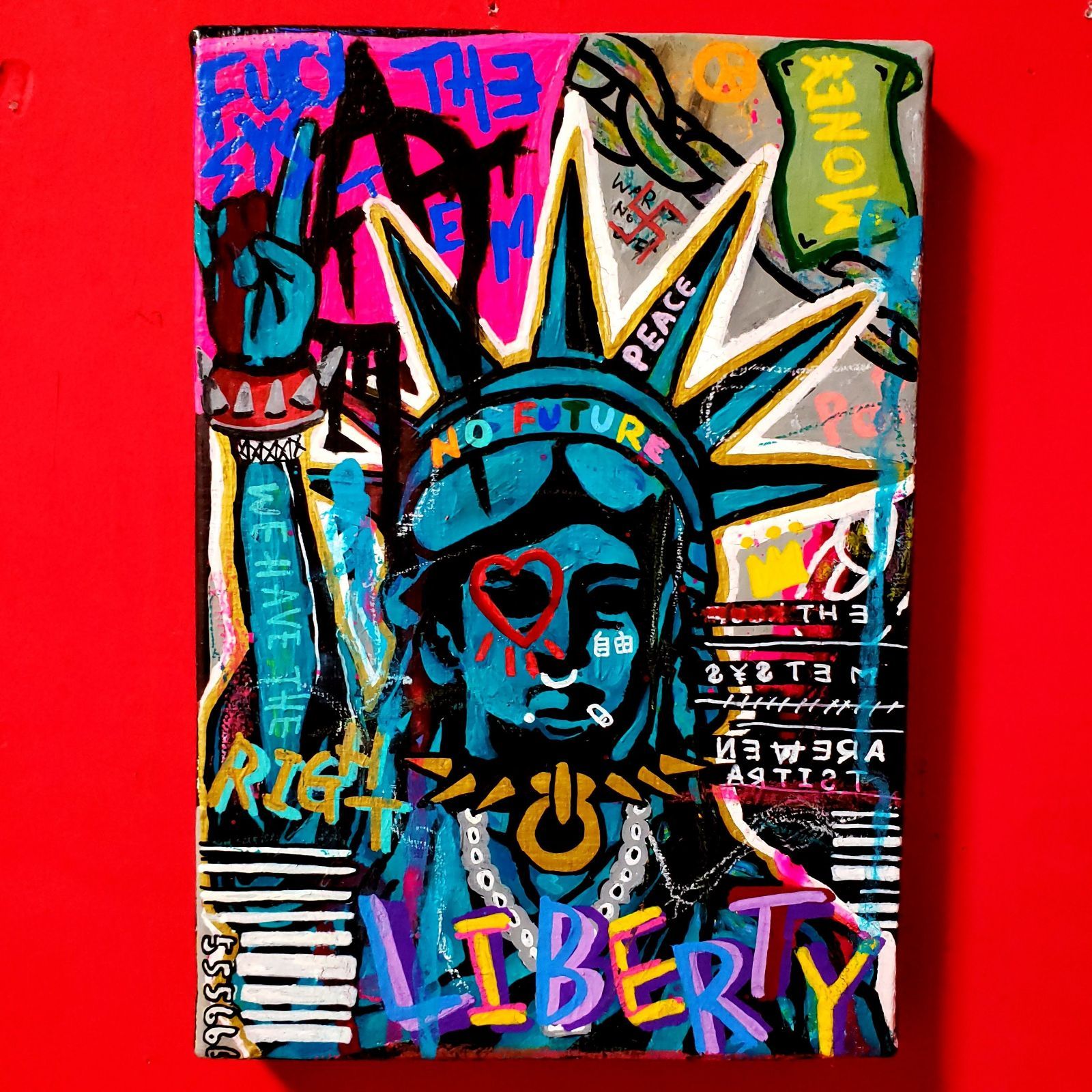 ♡作品整理の為SALE♡】 Liberty 現代アート/イラスト/絵画