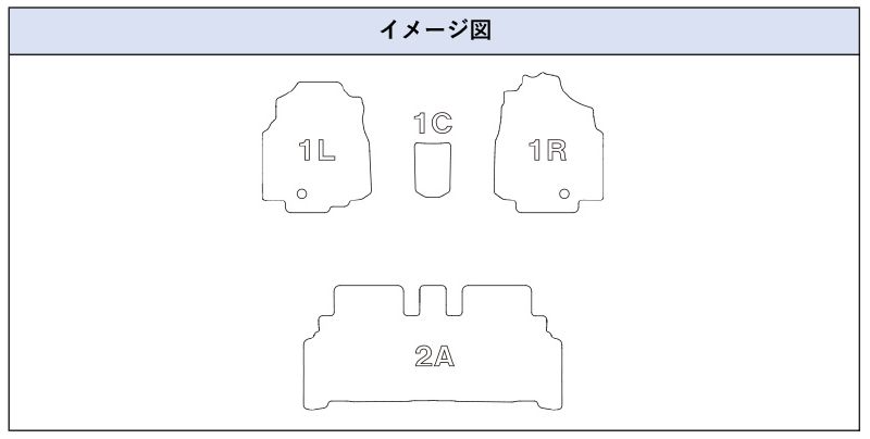 クラッツィオ MK94S スペーシア_1台分 R5 12～ 用立体フロアマット ラバータイプ ES-6308 Clazzio BRIGHTFACE_UK