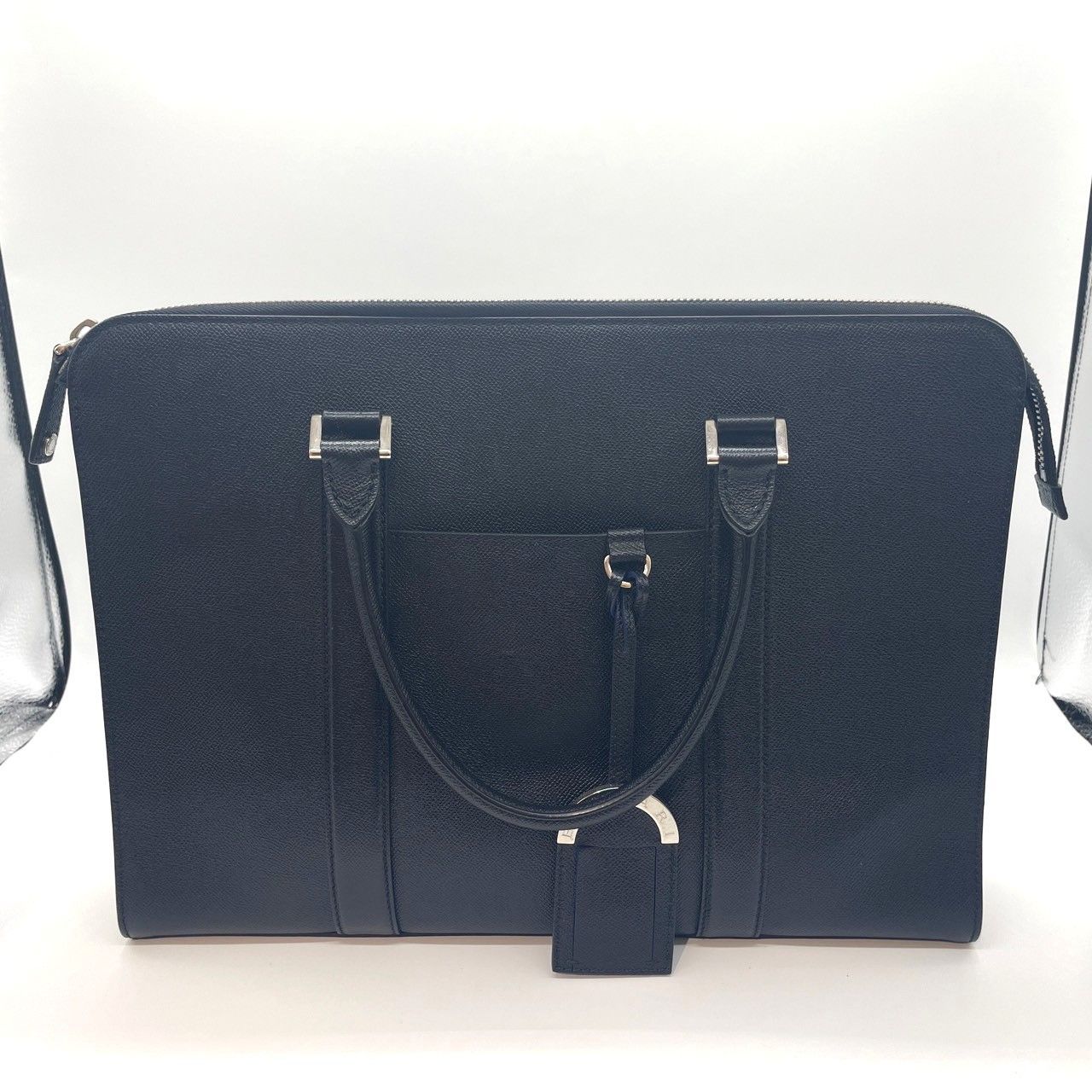 【極美品】コーチ　ブリーフケース　シボ革　2室　大容量　A4〇　PC〇　通勤 極美品】コーチ ブリーフケース シボ革 2室 大容量 A4〇 PC〇 通勤