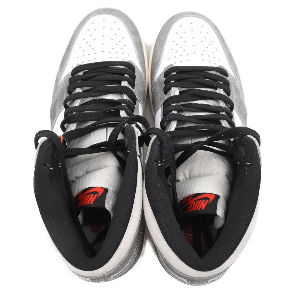 NIKE (ナイキ) AIR JORDAN 1 RETRO HIGH OG BLACK AND SMOKE