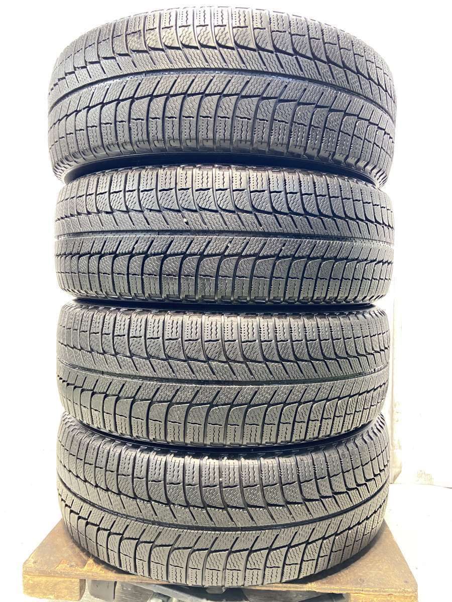 送料込み】激溝！ミシュラン X-アイス 215/45R17 中古2本！ 車・バイク