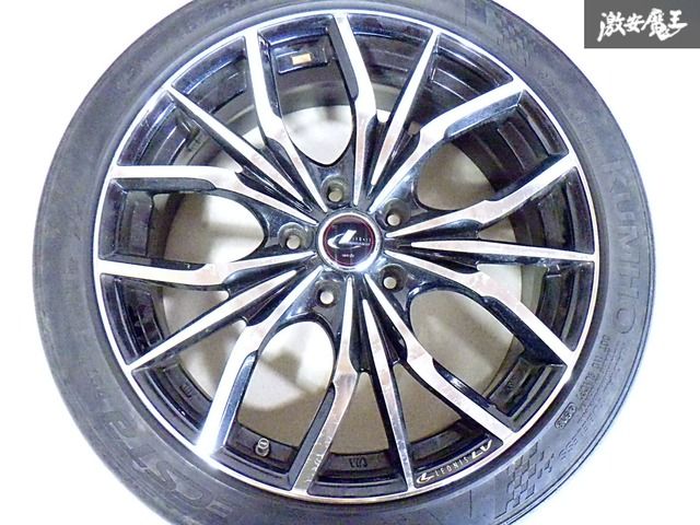 ○Weds LEONIS レオニス LV 18インチ 7J +53 PCD114.3 5H 5穴