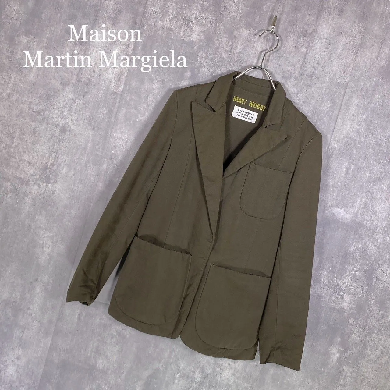 希少 メゾン マルタンマルジェラ  オーバーサイズ期 テーラードジャケット Maison Martin Margiela × H&M オーバーサイズ期 - メルカリ
