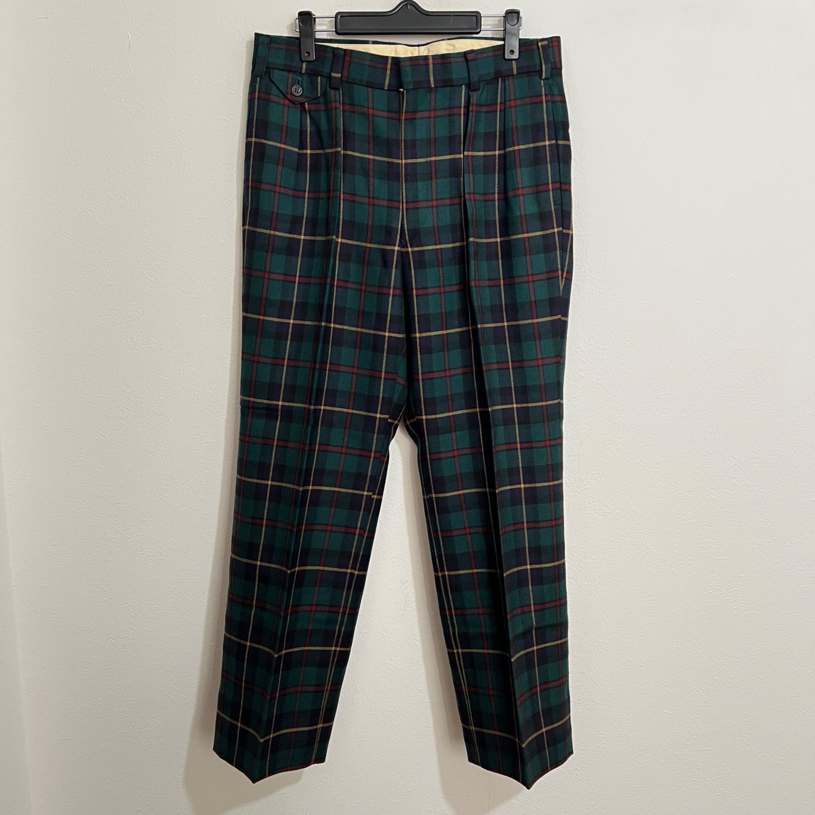 PUBLIC TOKYO パンツ ガンクラブチェックウールワイドストレートパンツ レディース : ZOZOTOWN Yahoo!店 - 通販 -  Yahoo!ショッピング