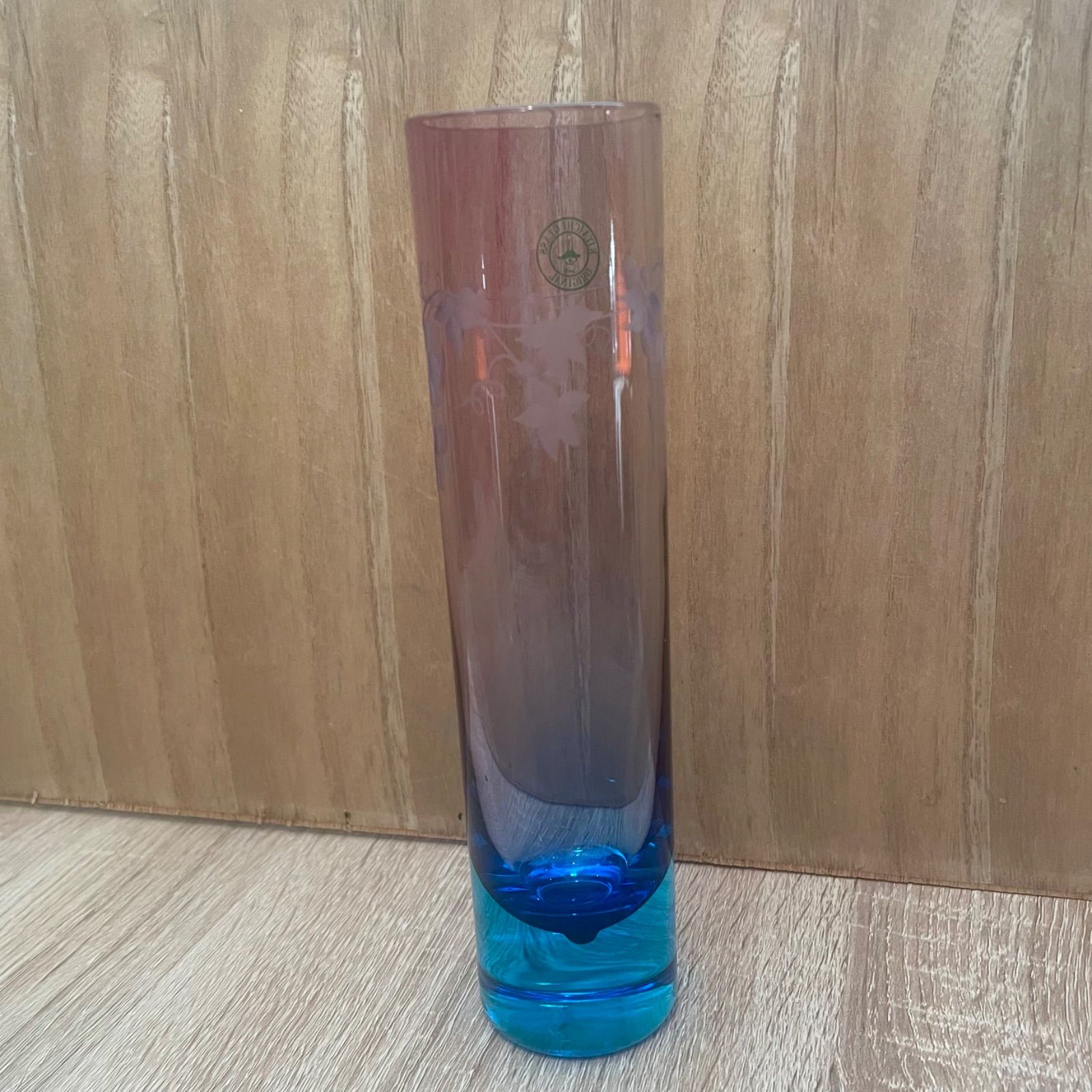 ヴィンテージ硝子瓶        昭和レトロ花器 昭和レトロ 大きな硝子瓶 / ガラス瓶 / 硝子瓶 / 花瓶【中古