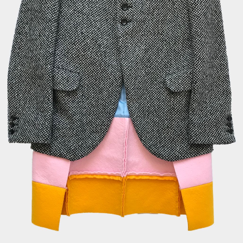 COMME des GARCONS HOMME PLUS ツイード ジャケット comme des garçon homme plus （コムデギャルソンオムプリュス