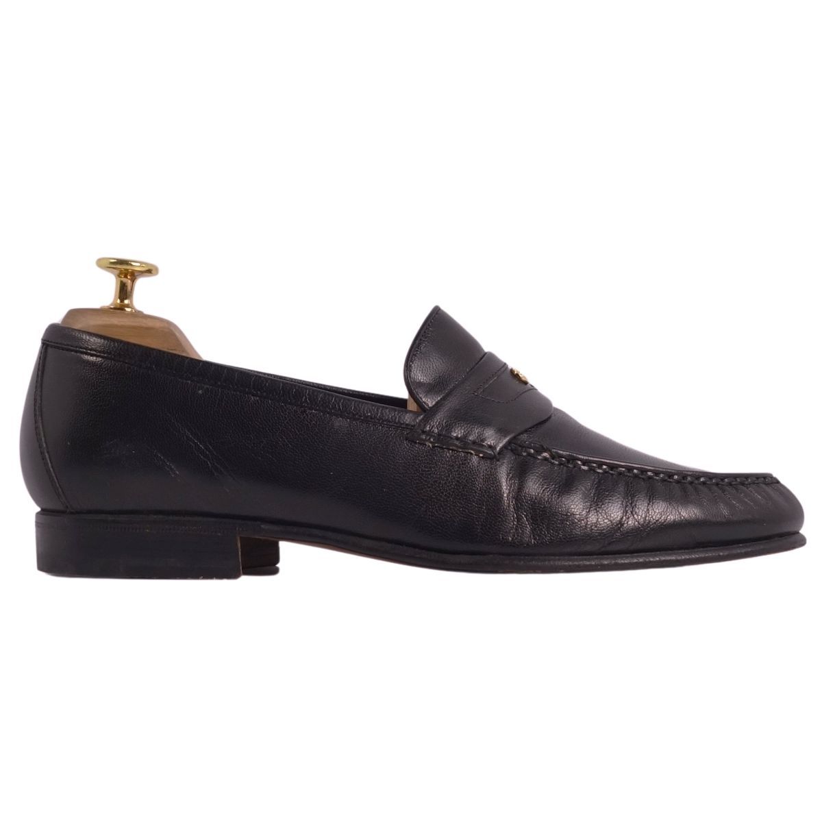 美品 Vintage グッチ GUCCI ローファー モカシン GG金具 レザー - メルカリ