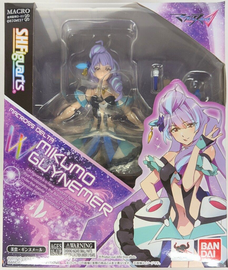 S.H.フィギュアーツ 美雲・ギンヌメール マクロスΔ Amazon.co.jp: TAMASHII NATIONS S.H.フィギュアーツ マクロス