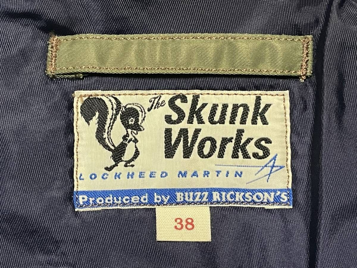 未使用品 38 BUZZ RICKSON'S バズリクソンズ SKUNK WORKS BR12012