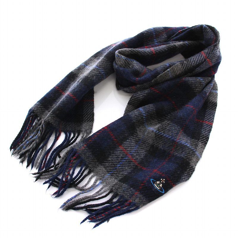 ヴィヴィアンウエストウッド Vivienne Westwood チェック マフラー