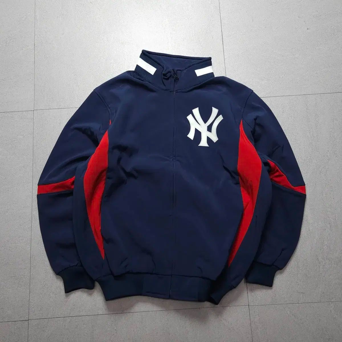 陸上競技 作品 MLB ニューヨーク ヤンキース バーシティ ジャケット