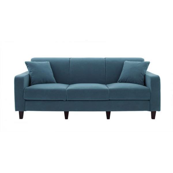 展示品 カリモク Vivente ビベンテ 本革3人掛けソファ ローズウッド