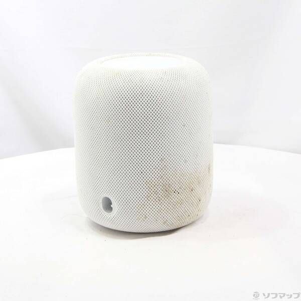 未使用　Apple HomePod 第二世代　ホワイト　MQJ83J APPLE 〔中古〕HomePod 第2世代 ホワイト MQJ83J／A（中古1ヶ月