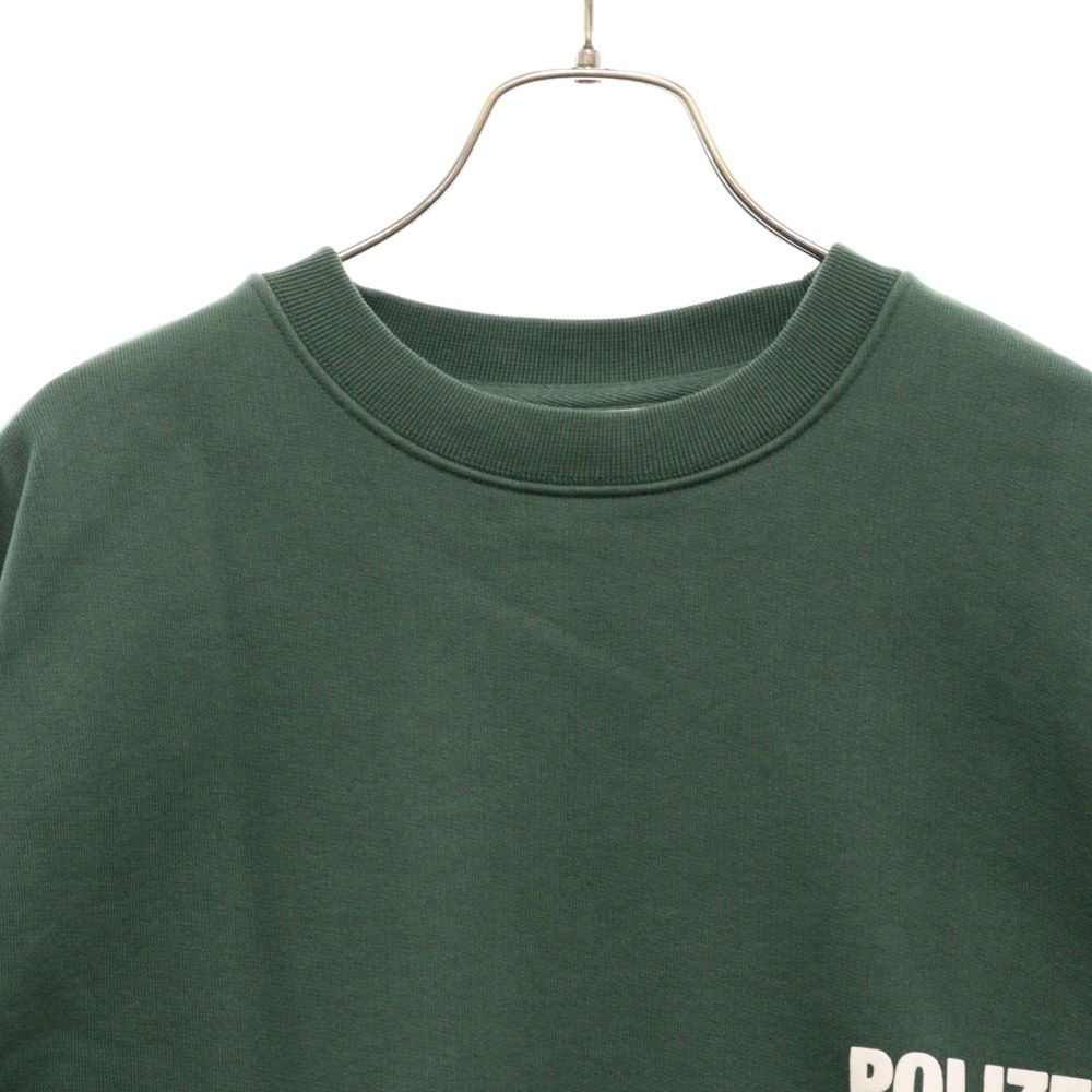 VETEMENTS (ヴェトモン) 22AW POLIZEI CREW SWEAT ポリス プリント  