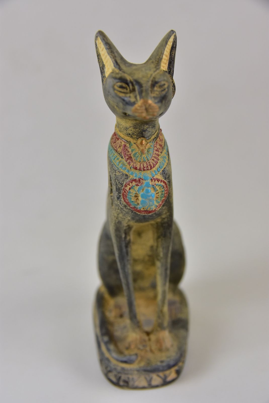 再値下げ】オーナメント バステト ペンダント付 古代エジプトの神 金