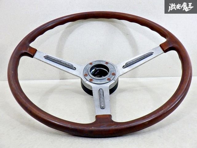ストア出品！当時物】アルファロメオ 純正 105系 ウッドステアリング