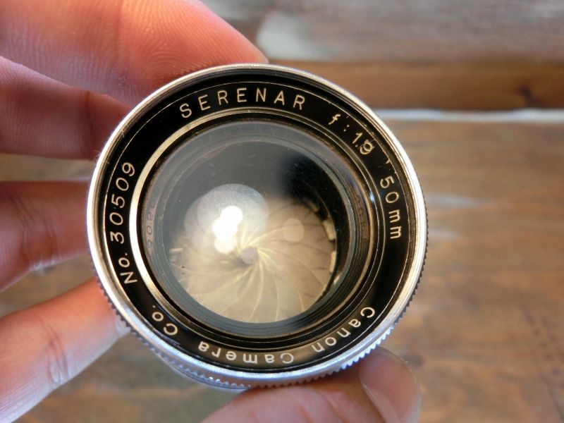 7681 Canon SERENAR 50mm 1.9 売れ筋 ライカL L39マウント