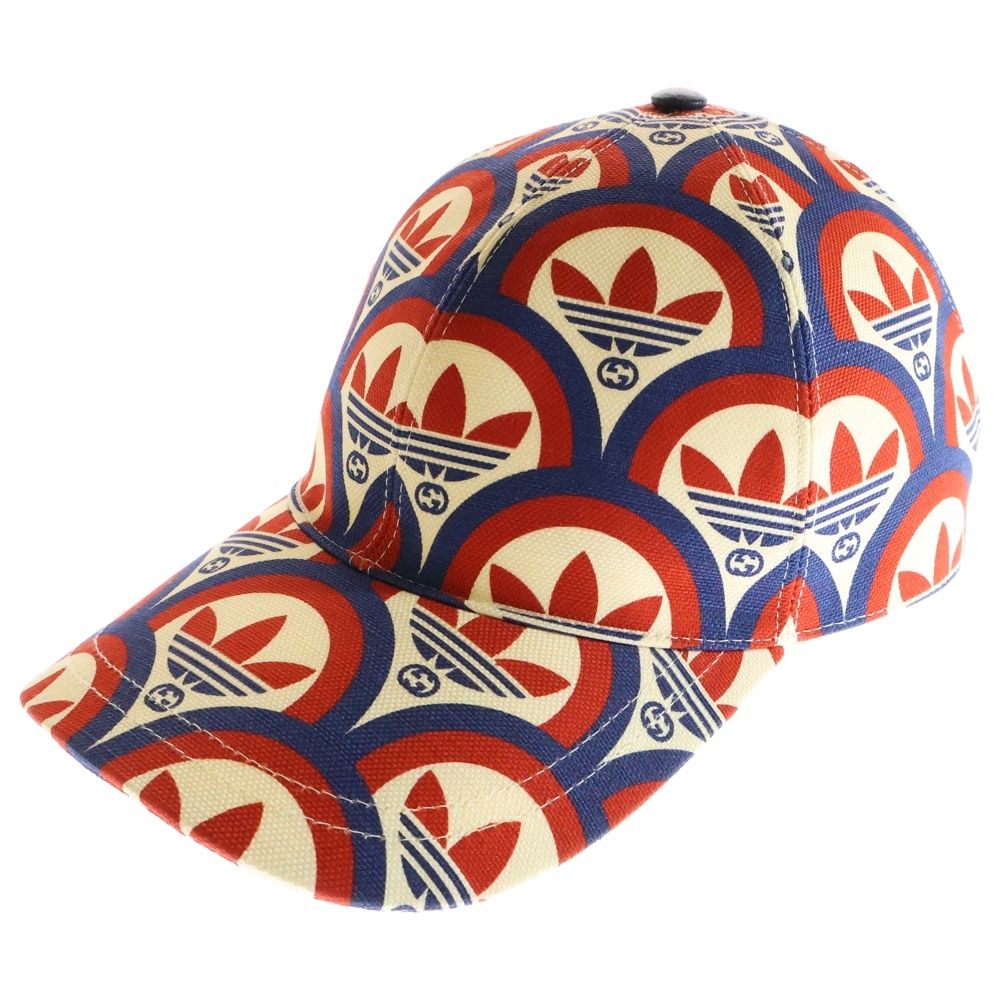 GUCCI (グッチ) ×adidas Trefoil Print Baseball アディダス
