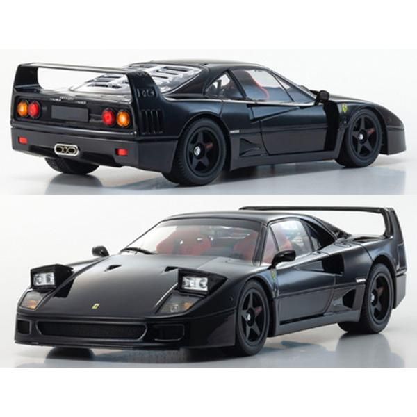 新品 京商オリジナル 1/18 フェラーリ F40 (ブラック) 完成品