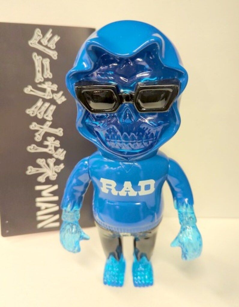 ヘッドロックスタジオ シニガミメガネ ソフビ