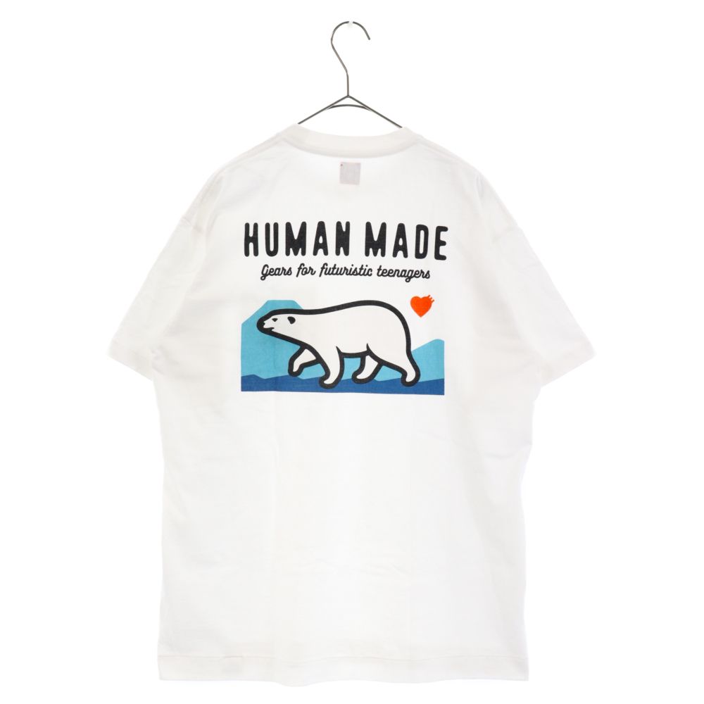 HUMAN MADE ヒューマンメイド 23SS POLAR BEAR GRAPHIC POCKET T-SHIRT