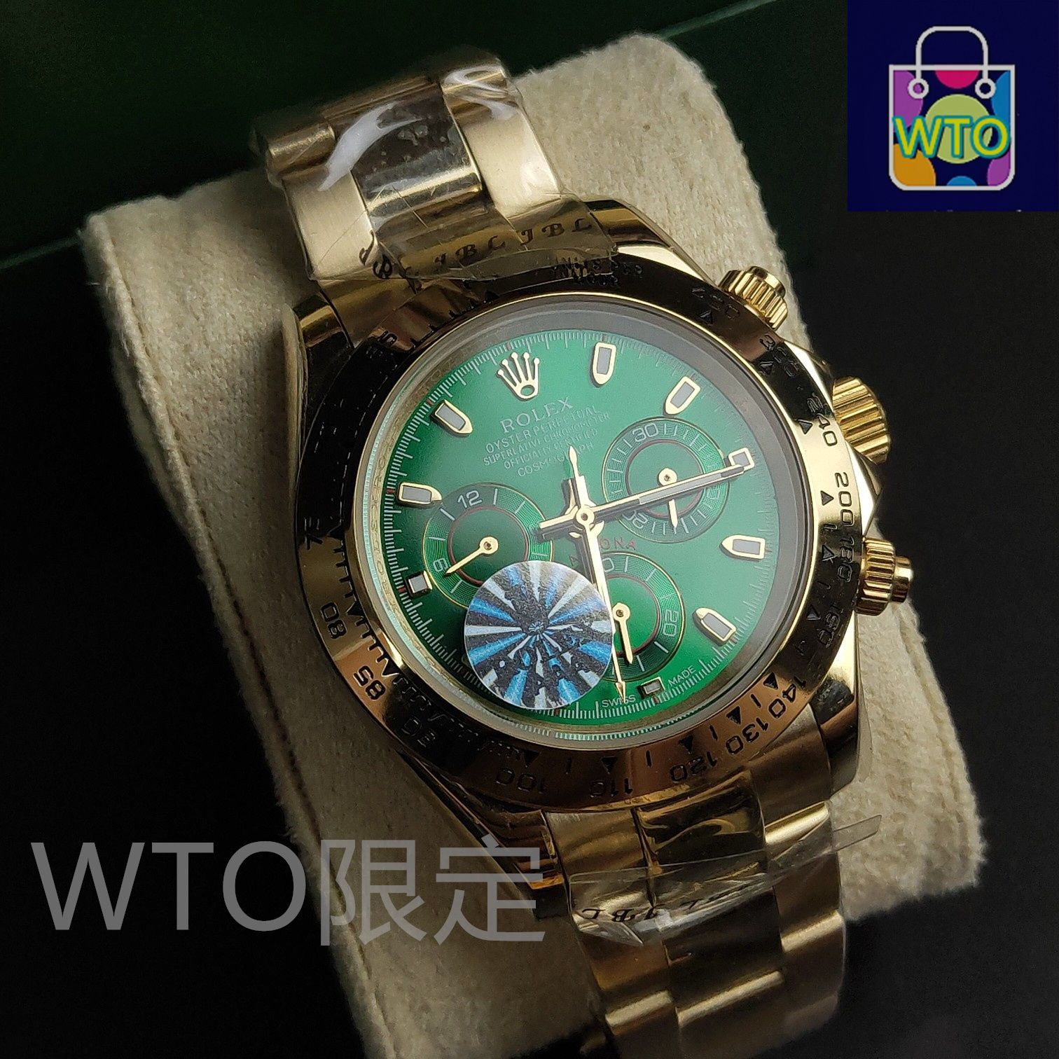 ロレックス ROLEX 掛け時計 サブマリーナグリーン-WTO輸入1 ロレックス