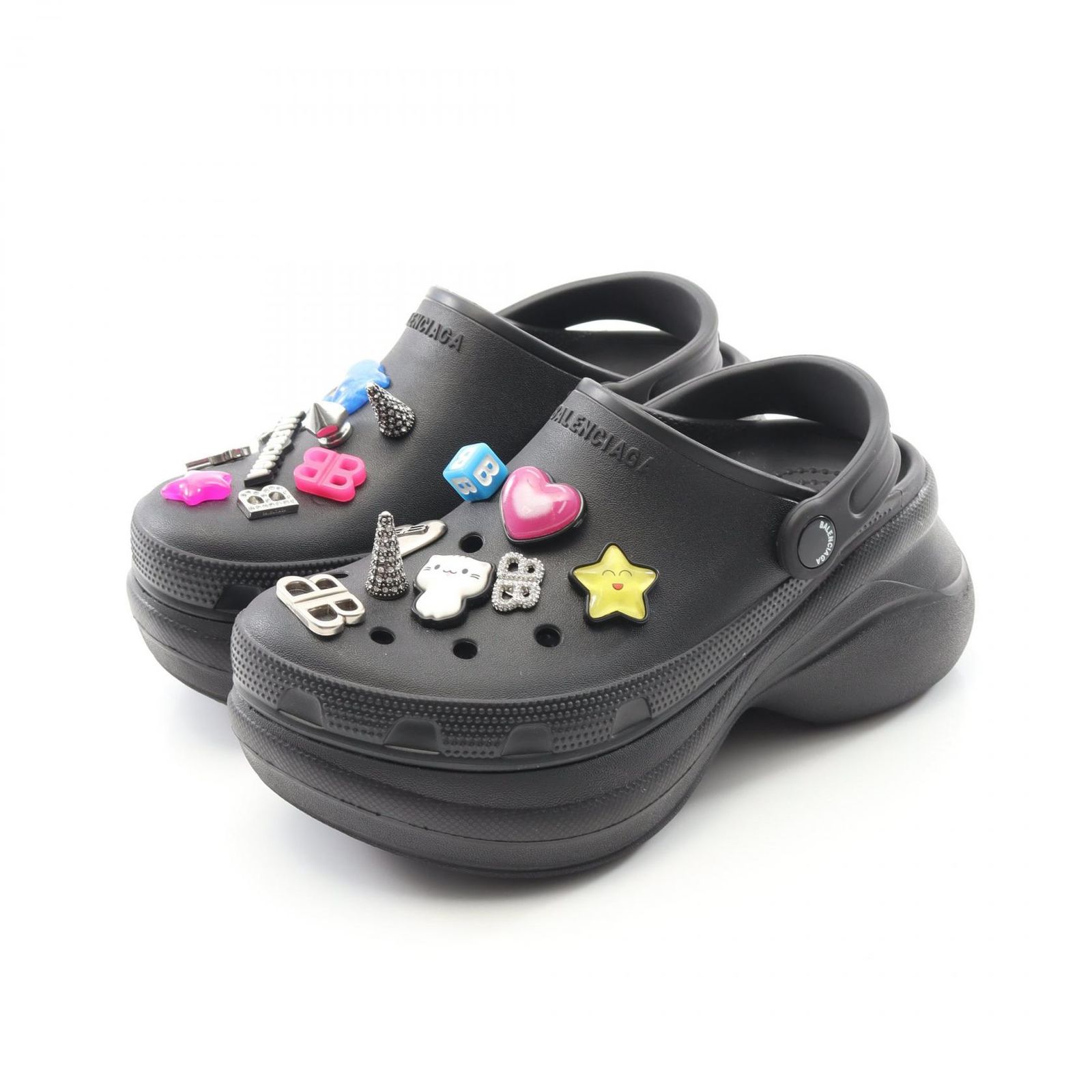 バレンシアガ BALENCIAGA ミュール BALENCIAGA × crocs Jibbitz