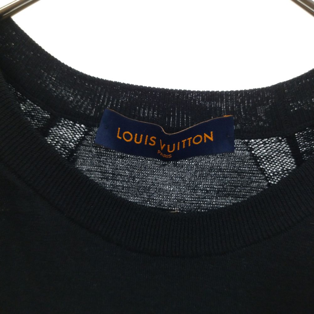 LOUIS VUITTON (ルイヴィトン) ラグランスリーブ クルーネック ウィズ