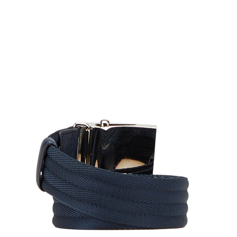 プラダ ベルト ガチャベルト サイズ：90/36 2C3497 ネイビー ナイロン  