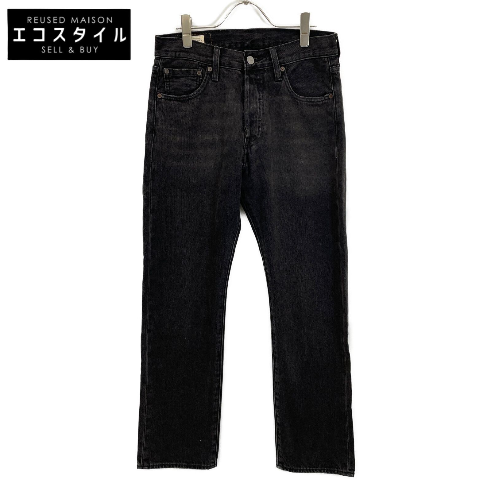LEVI‘S リーバイス ブラック 501 A6738-0000 EDIFICE別注 デニムパンツ W29 L28