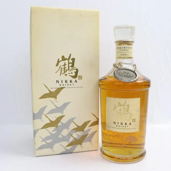 s-120 NIKKA TSURU ウイスキー 専用ボックス入り　鶴　スリム2本 s-120 NIKKA TSURU ウイスキー 専用ボックス入り 鶴 スリム2本