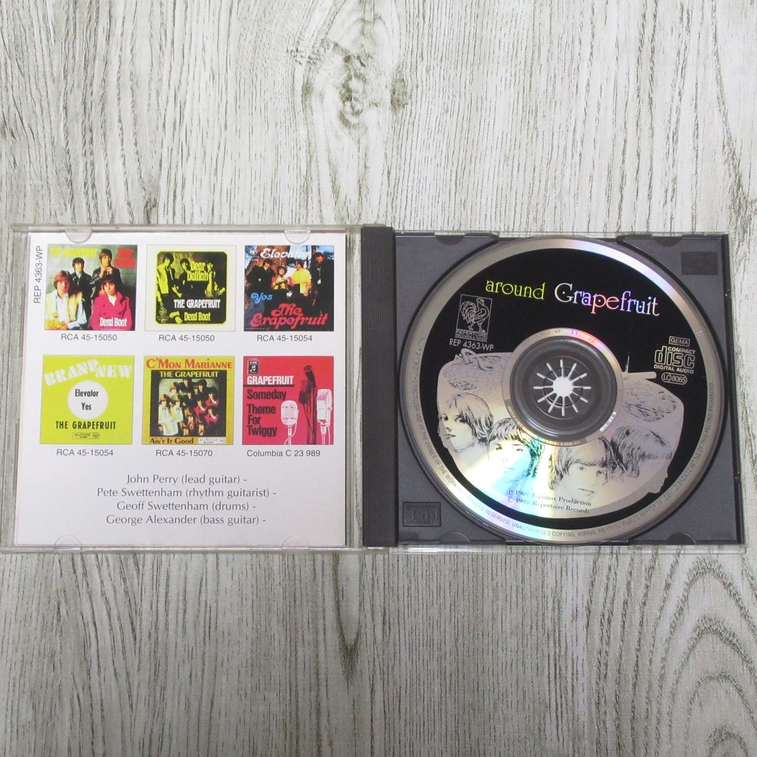 プロフ品　中古CDセット CD GRAPEFRUTT AROUND GRAPEFRUIT REP 4363-WP ボートラ 全13曲