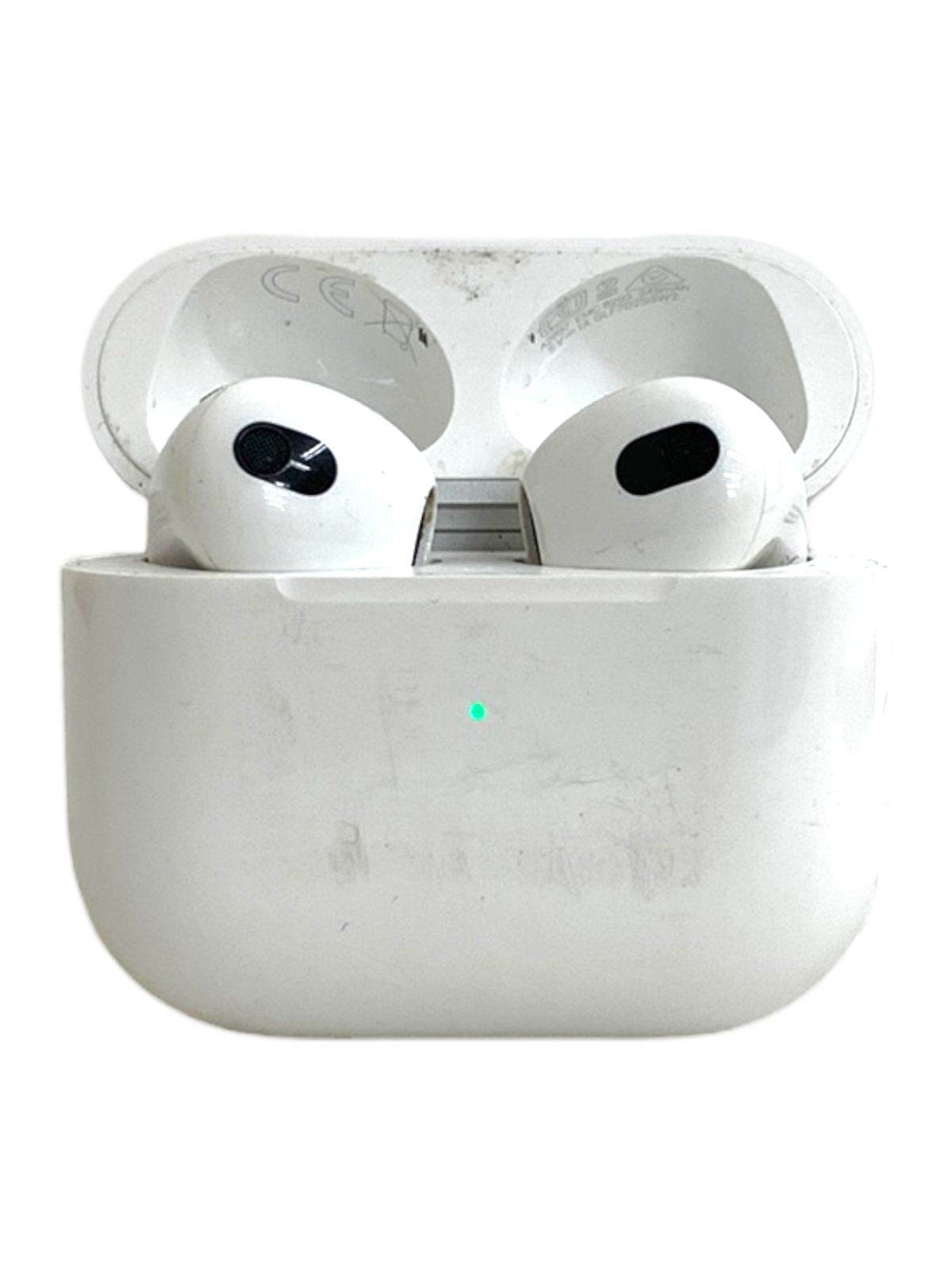 Apple (アップル) AirPods 第3世代 2021年発売 エアポッズ ワイヤレスイヤホン MagSafe充電ケース付き USB-C  MME73J/A ホワイト 家電/004 - メルカリ