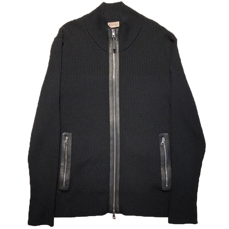 MONCLER モンクレール 23AW ジップアップ ドライバーズニット MONCLER モンクレール 23AW ジップアップ ドライバーズニット
