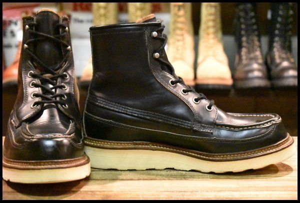 数量限定レアモデル！SHIPSXRED WINGの別注モデル　犬タグ 7.5E 良品 50周年モデル 犬タグ】レッドウィング 1952 アイ