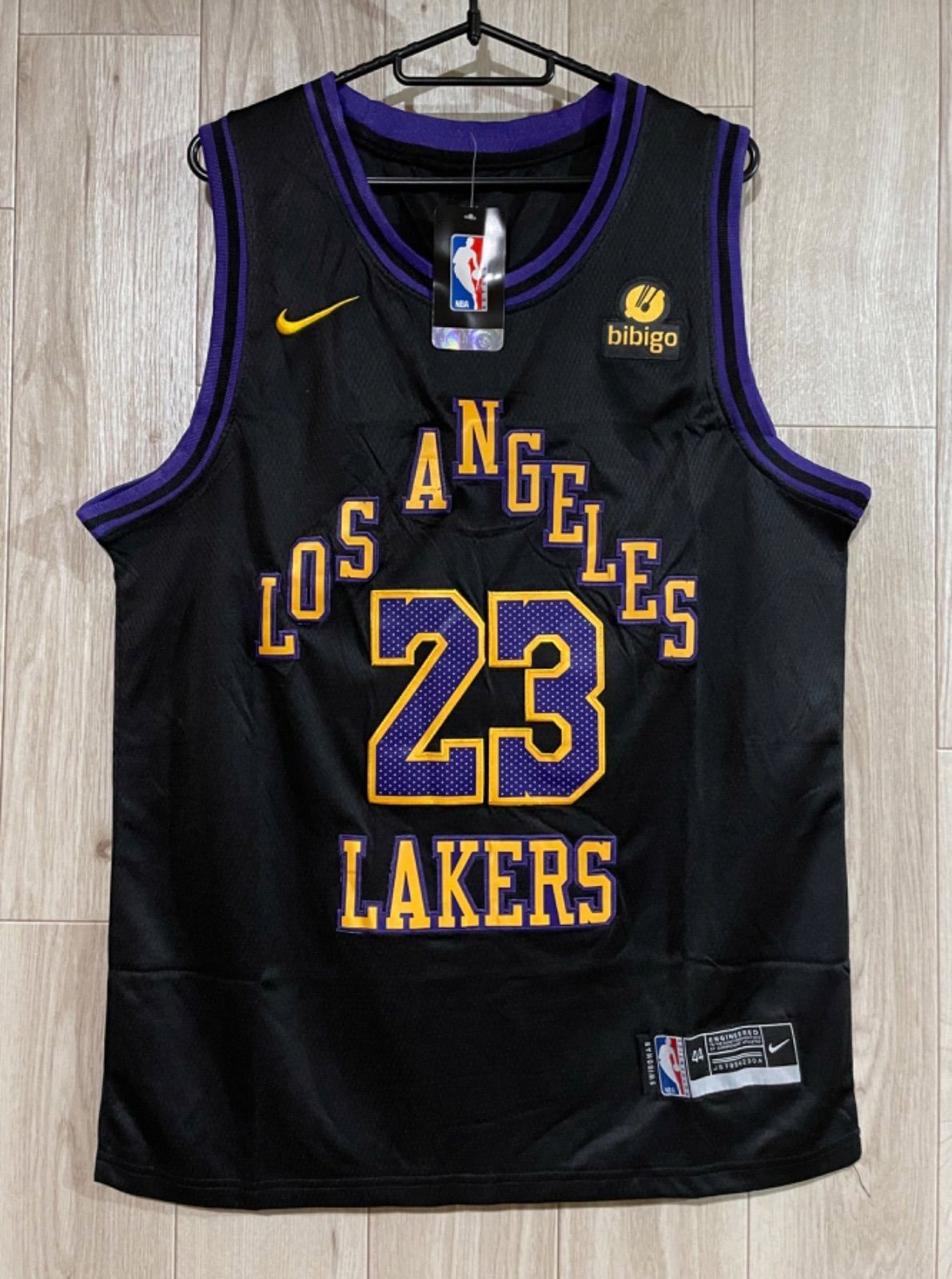 NBA LAKERS JAMES #23 レブロン・ジェームズ/ロサンゼルス・レイカーズ ユニフォーム ゲームシャツ ジャージ タンクトップ -  メルカリ