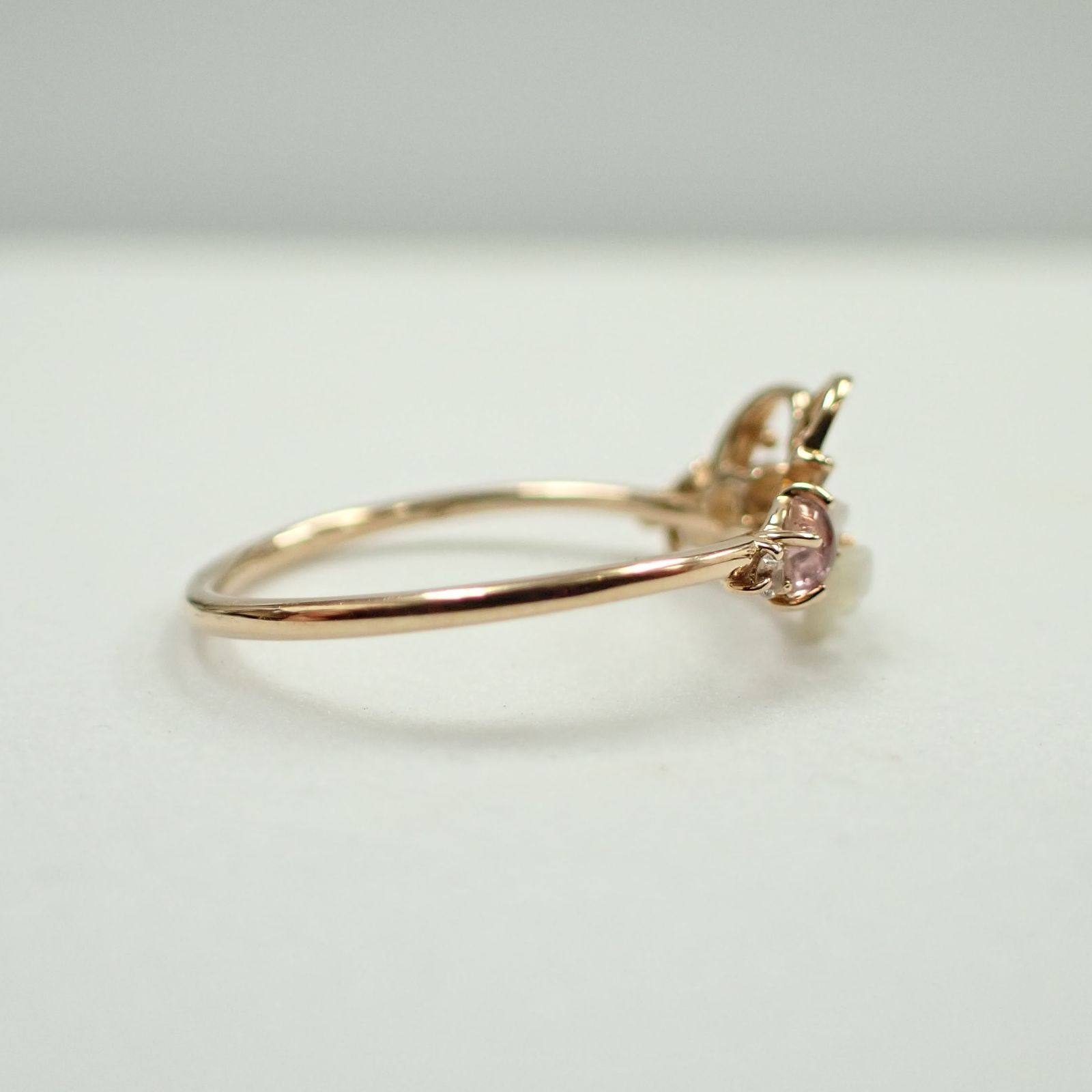 サマンサティアラ Samantha Tiara K18 マルチカラーストーン フラワー