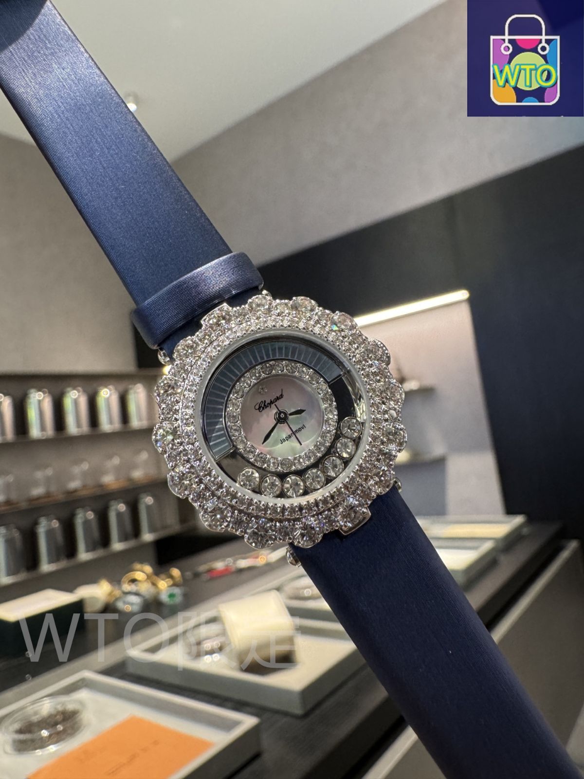 今日WTO】Chopard ショパール Happy Diamonds ジュエルウォッチ