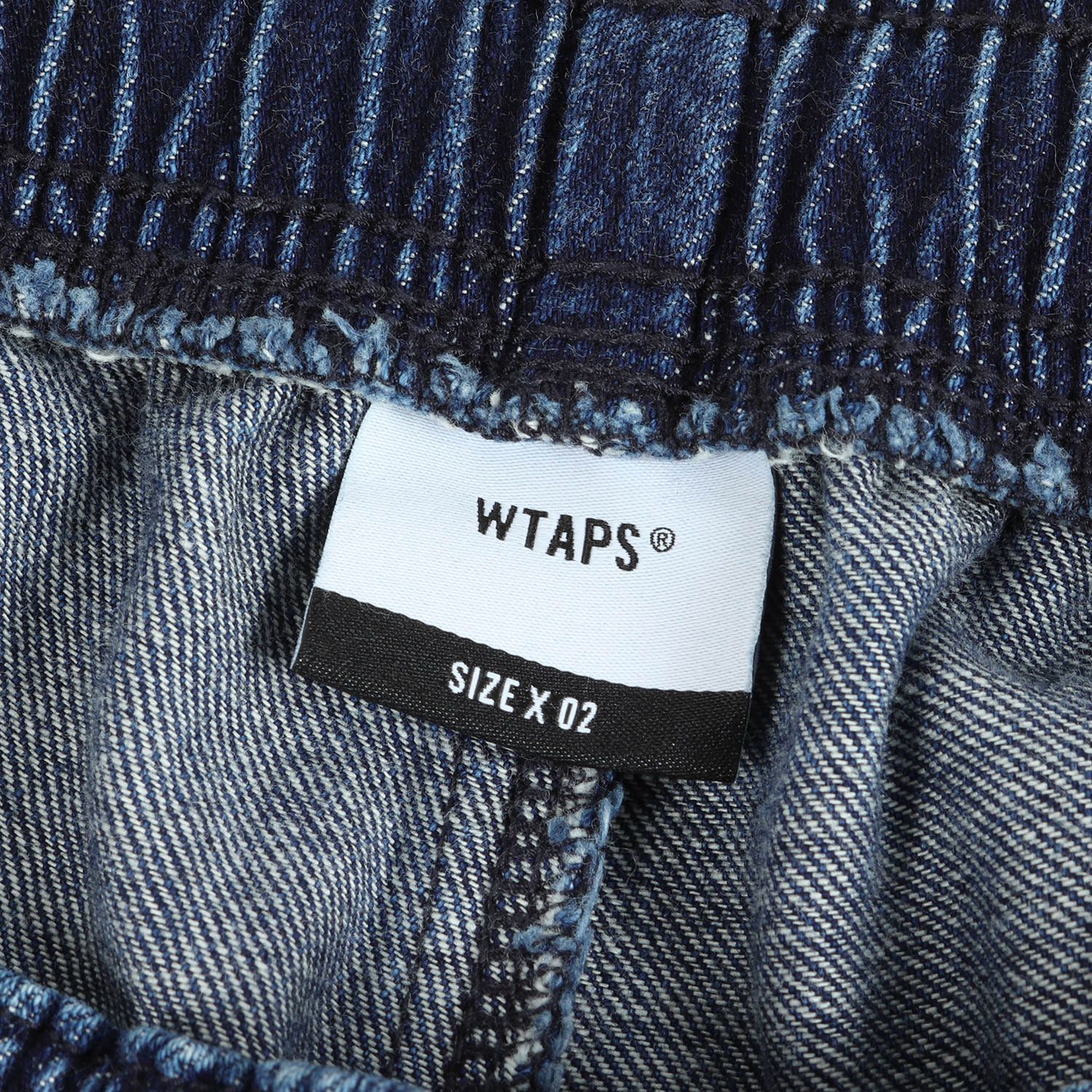 WTAPS ダブルタップス パンツ デニム ワイド イージーパンツ SEAGULL 02 / TROUSERS 21AW インディゴ ブルー M  ボトムス ジーンズ ジーパン ミリタリー ストリート ブランド - メルカリ