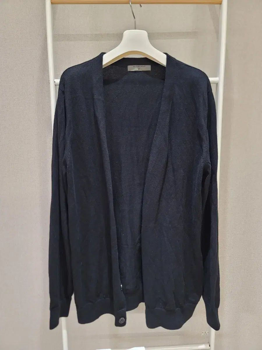 【雷市場（ポンジャン）商品韓国直送】 GIORDANO(ジョルダーノ) カーディガン 黒 XL サイズ 出品