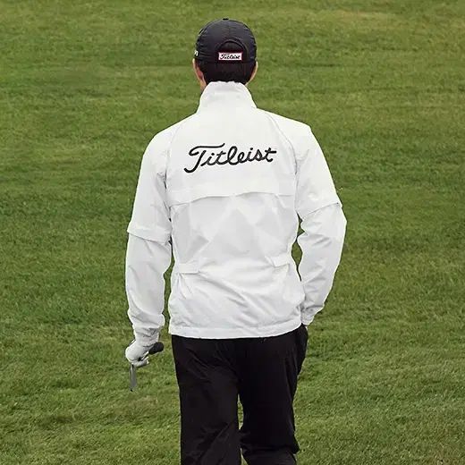 タイトリスト レインスーツホワイト タイトリストゴルフ 防風レイン