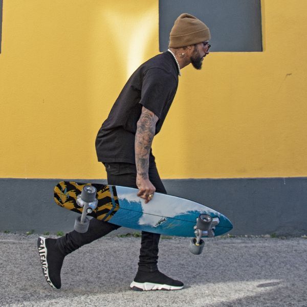 本格 サーフスケート SWELLTECH SURF SKATE ITALO PRO AIR スウェル