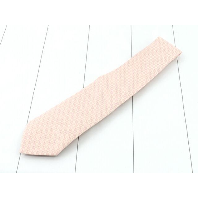 エルメス ネクタイ H758736T SILK 色 ベージュピンク系